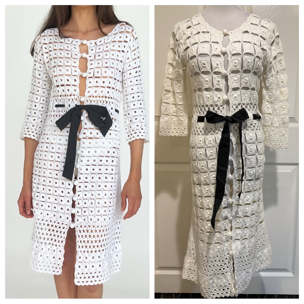 Crochet Duster by Gaby & Eden